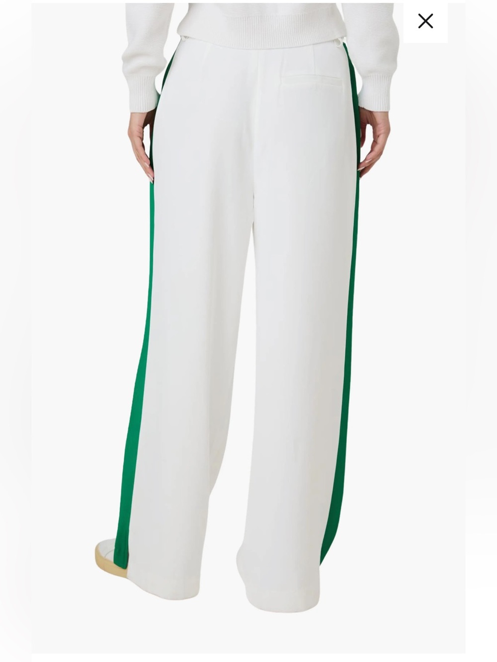 French Connection Stripe Side Pants size S - Picture 2 of 11